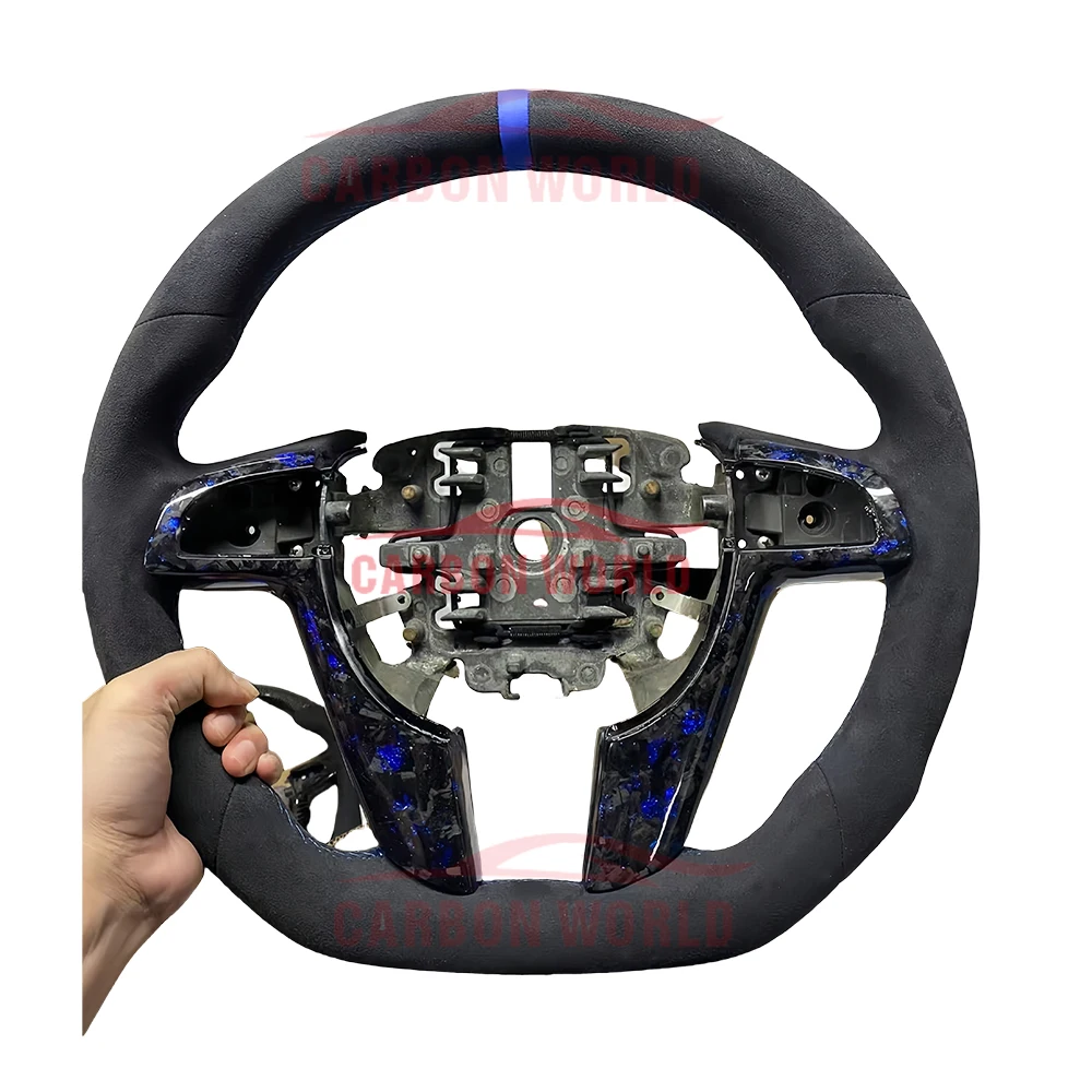 Leather Alcantara sports steering wheel suitable for COMMODORE HSV E123 For Pontiac G8 Holden VE Holden steering wheel