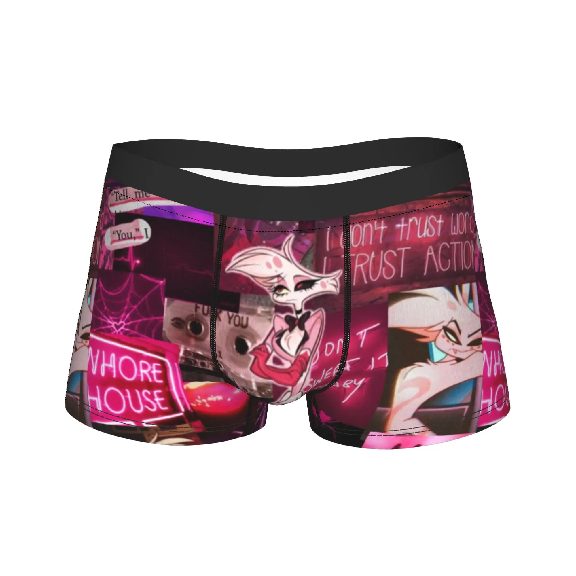 

Alastor Vox Hazbines Anime Hoteles Accessories Boxers Briefs Humor Underwear Boxer Underpants Gag Gift For Men