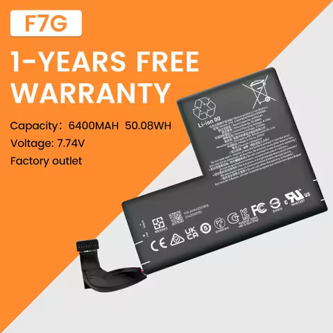 F7G 6470mAh for OLED 8.8V 5313mAh Li-polymer Replacement Battery for CELL Steam Deck Handheld Gamepad Controller Rechargeable