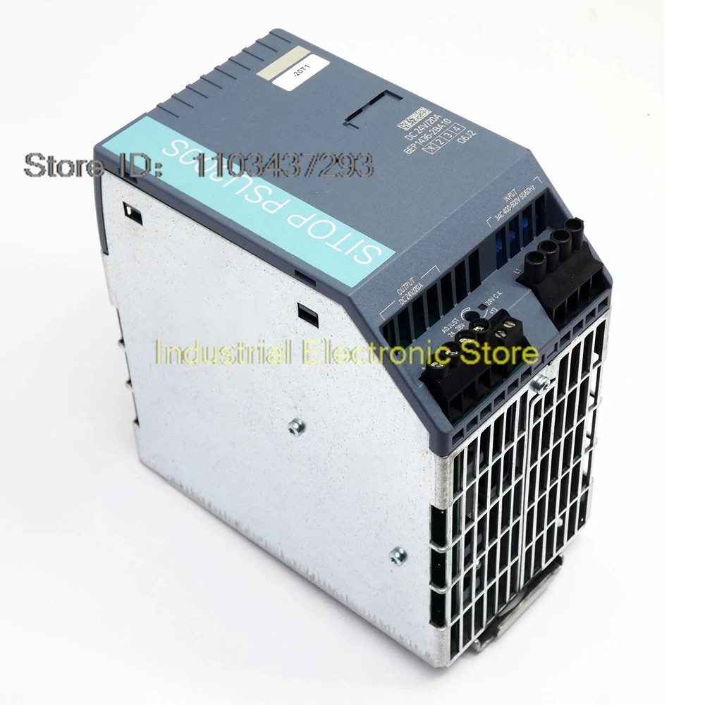 Power Supply For SIEMENS SITOP PSU300S 20 A Stabilized Input: 400-500 V 3 AC Output: 24 V DC/20 A 6EP1436-2BA10