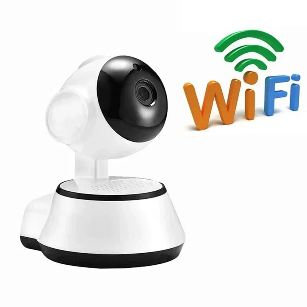 Caméra de surveillance intelligente V380 Pro IP WiFi Cloud HD, dispositif de sécurité domestique sans fil, avec suivi automatique des humains