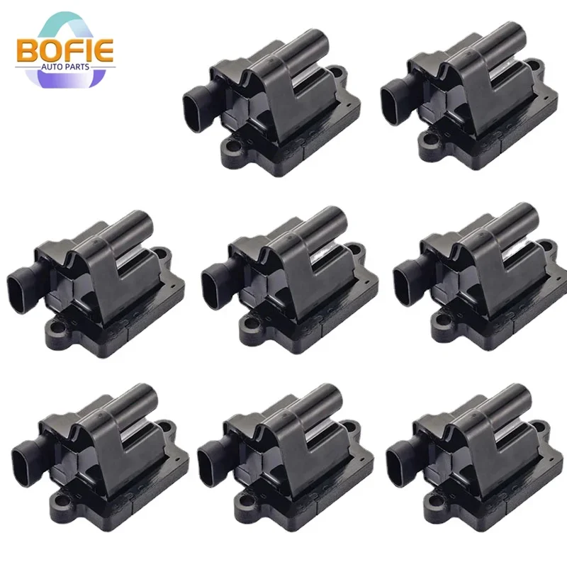 

1/8 PCS Auto Engine Systems Parts Ignition Coil UF271 For Chevy GMC 4.8L 5.3L 6.0L 8.1L D581 C561 12558693