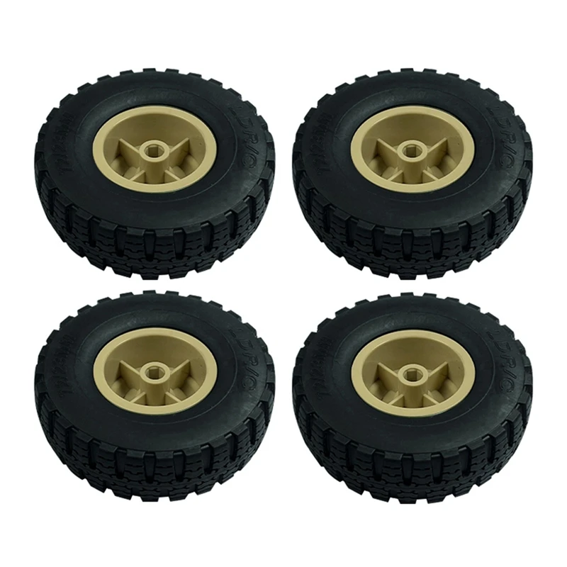 8ชิ้น LD-P06ยางยางล้อสำหรับ ldrc LD-P06 LD P06 Unimog 1/12รถบังคับวิทยุอุปกรณ์ชิ้นส่วนอะไหล่รถยนต์สีเหลือง