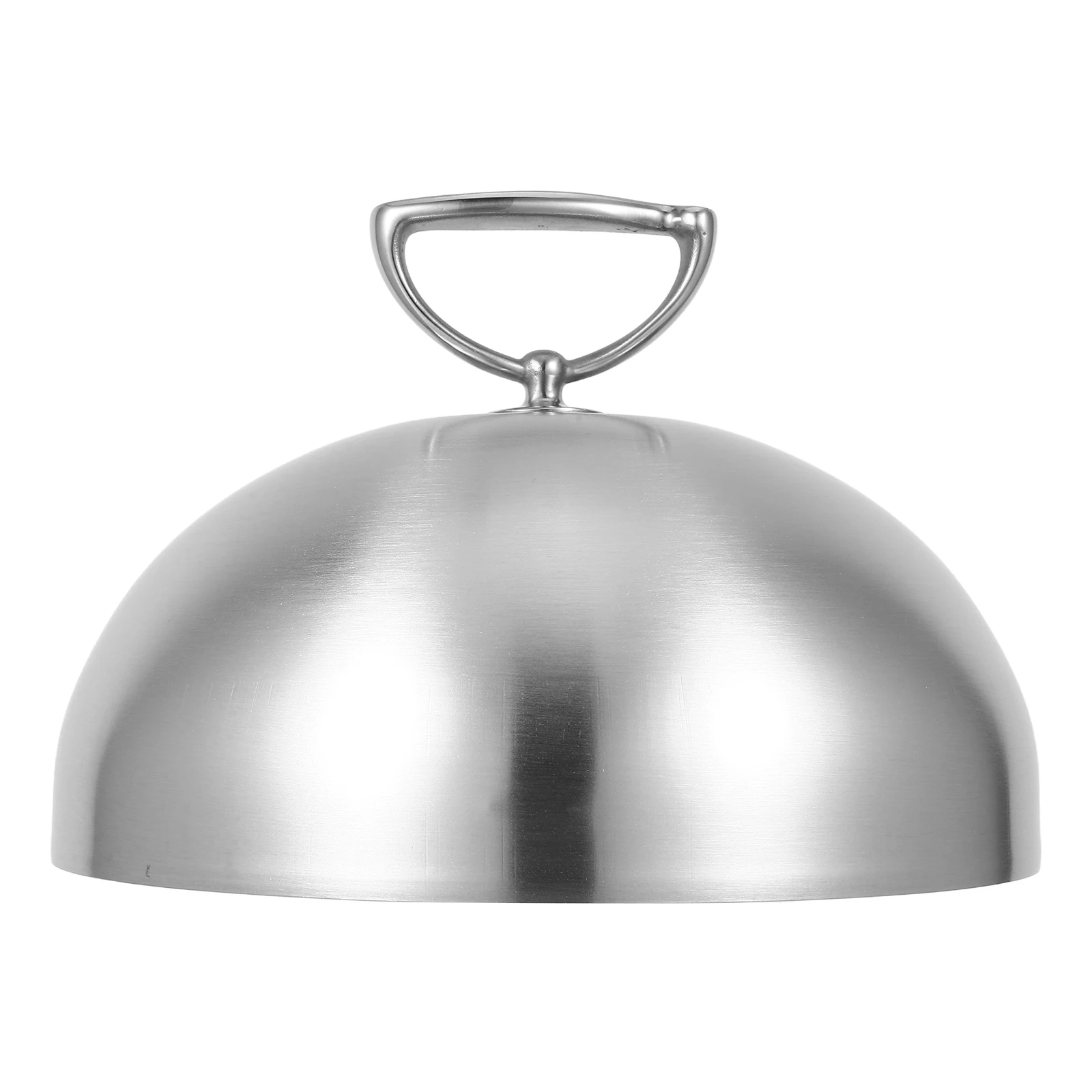 

Steak Cover Round Dome Stainless Steel Food Covers Party Buffet Tray Thickened Design Settings