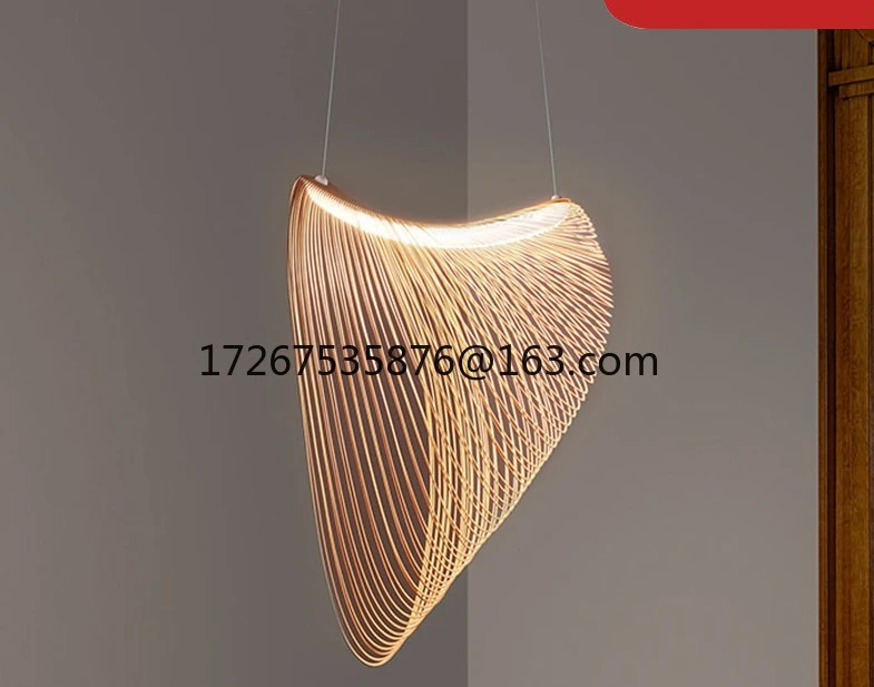 

Wabi Stillwind Chandelier Log Creative Personality Bird's Nest Art Decorative Lighting