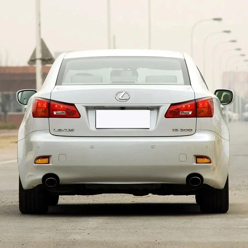 

Car LED 12V Rear Bumper Lamps For Lexus IS 2006 - 2010 2011 2012 Fog Lamps Brake Turn Signal Reflector Indicators Taillights
