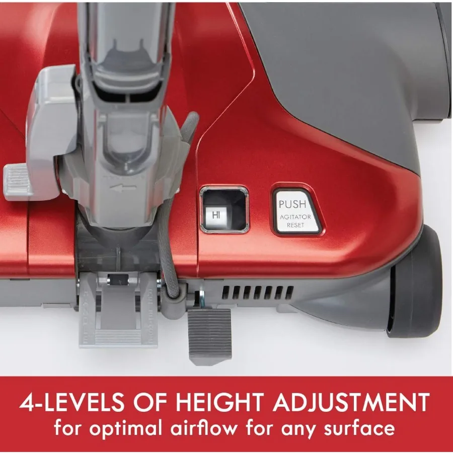 81414 400 Series Lightweight Bagged Canister Vacuum Cleaner with Extended Telescoping Wand Dual Motors for Enhanced Suction Ret