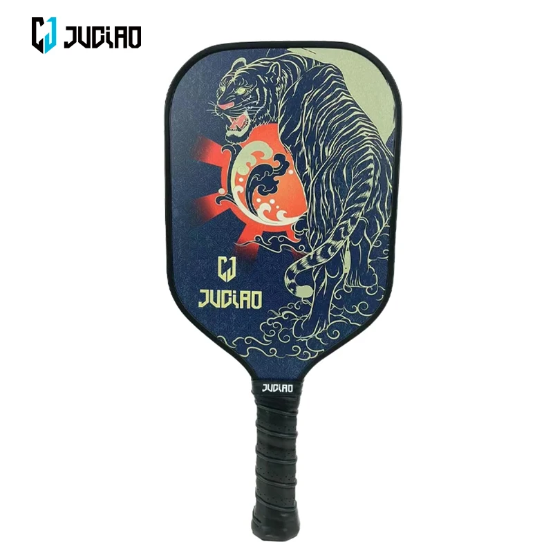 Graphite Carbon Fiber Pickleball Paddle With Cushion Comfort Grip Polypropylene Hybrid Honeycomb Core