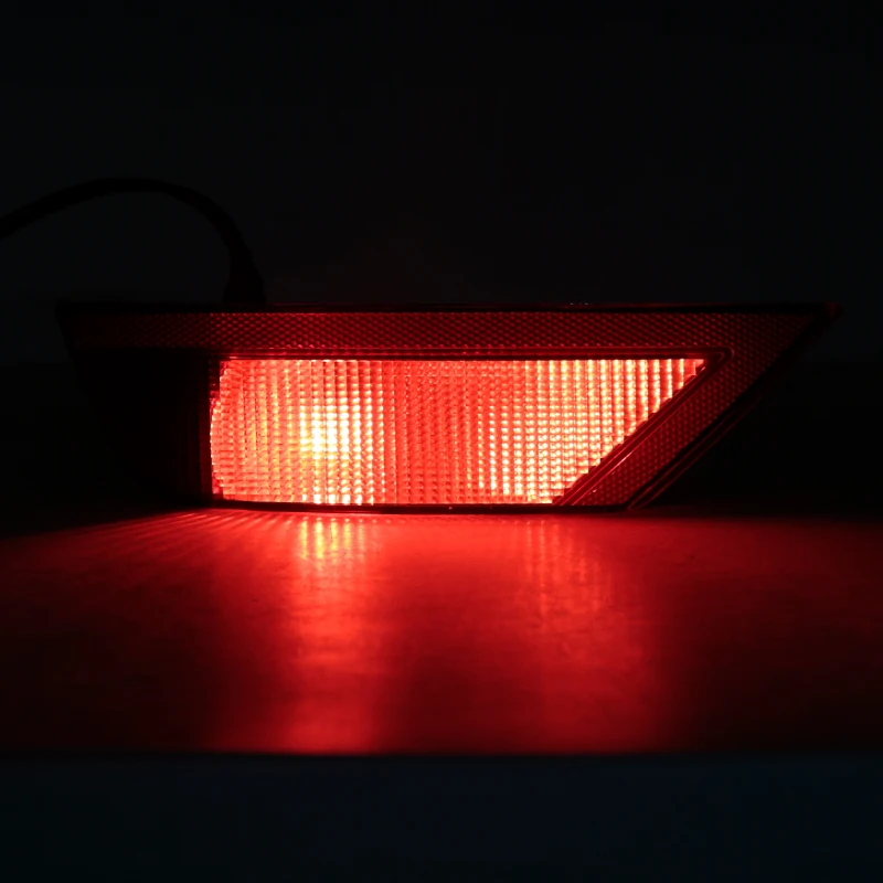 Parachoques trasero para coche, luz de freno de estacionamiento, lámpara reflectora de señal de calentamiento, para Ford Kuga Escape 2013, 2014,