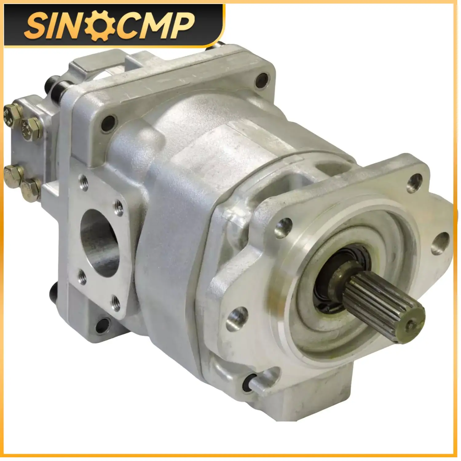 1PC Gear Pump 705-52-30260 for Komatsu Loader WA500-1 Professional Excavator Parts