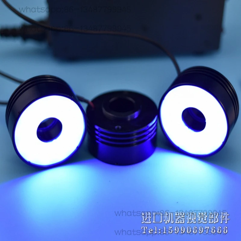 

Machine vision, industrial lens, front ring light source, interface diameter 30.5mm