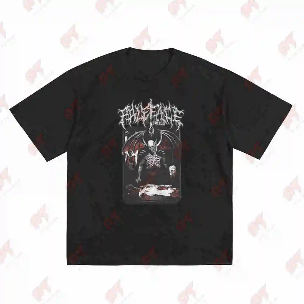 Paleface Swiss Death Touch Short Sleeve Tee 100% Cotton T-Shirt