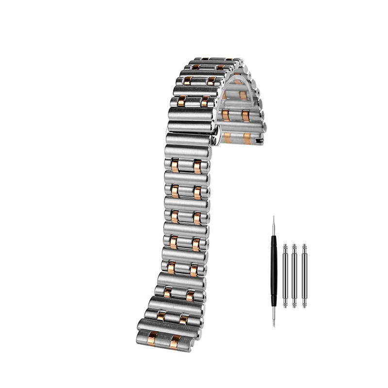 22mm 24mm hoge kwaliteit Roestvrij Stalen Band Voor Breitling B01 42mm Armband Horlogeband Chronomat B01 heren band Accessoires