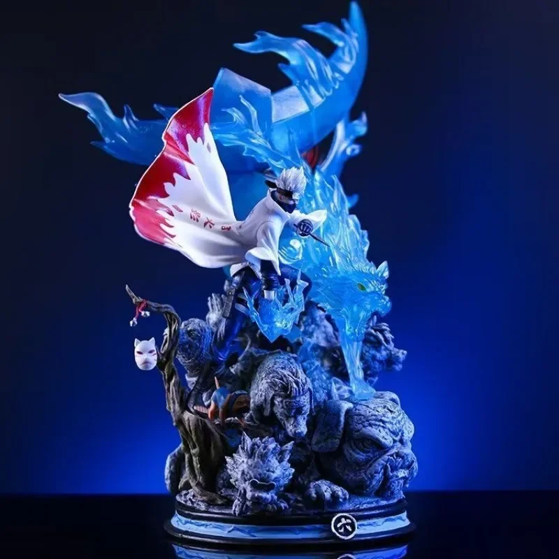 28 cm Pvc Naruto Gk Anime figurine Hatake Kakashi jouet Figure Statue ornement Collection modèle Decora Figurine cadeau de noël