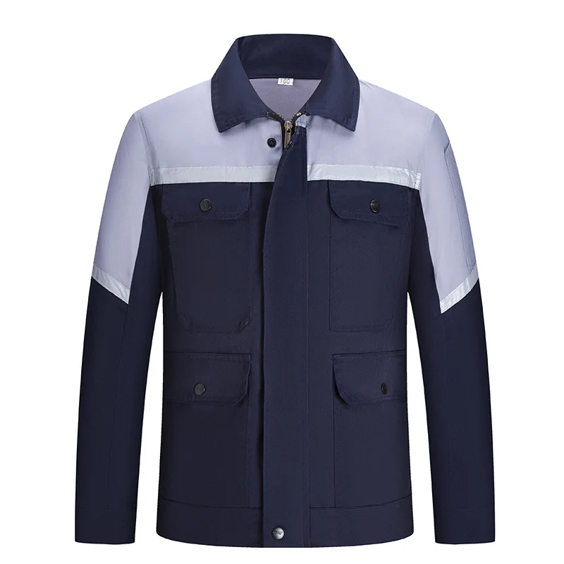 

2026 new style men's long-sleeved work clothes tops wear-resistant auto repair welding work clothes labor protection clothing