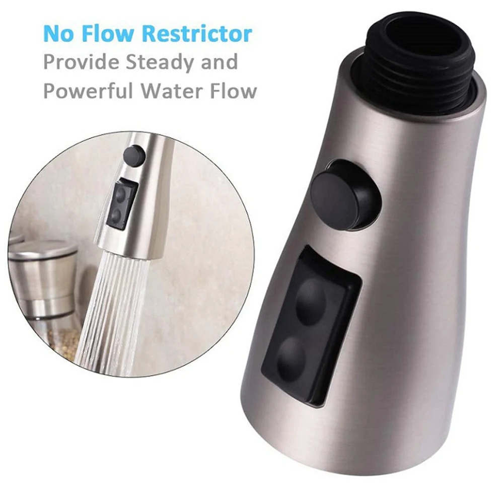 Sprayer Head Pull Out Spray Head Kitchen For Pull Down Faucet Kitchen Faucet Male G 1/2 Multifunction Pull Down Nozzle Brand New