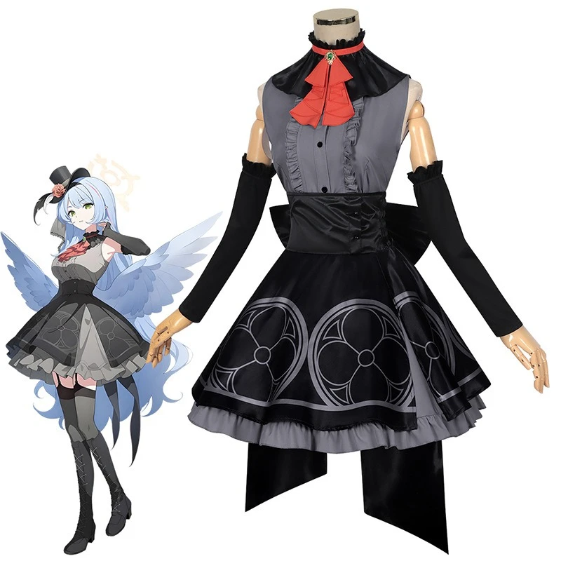 

Aomori Mine Cosplay Costume Blue Archive Anime Character Full Set Clothes Woman Halloween Party Performance Dresses Stage Outfit