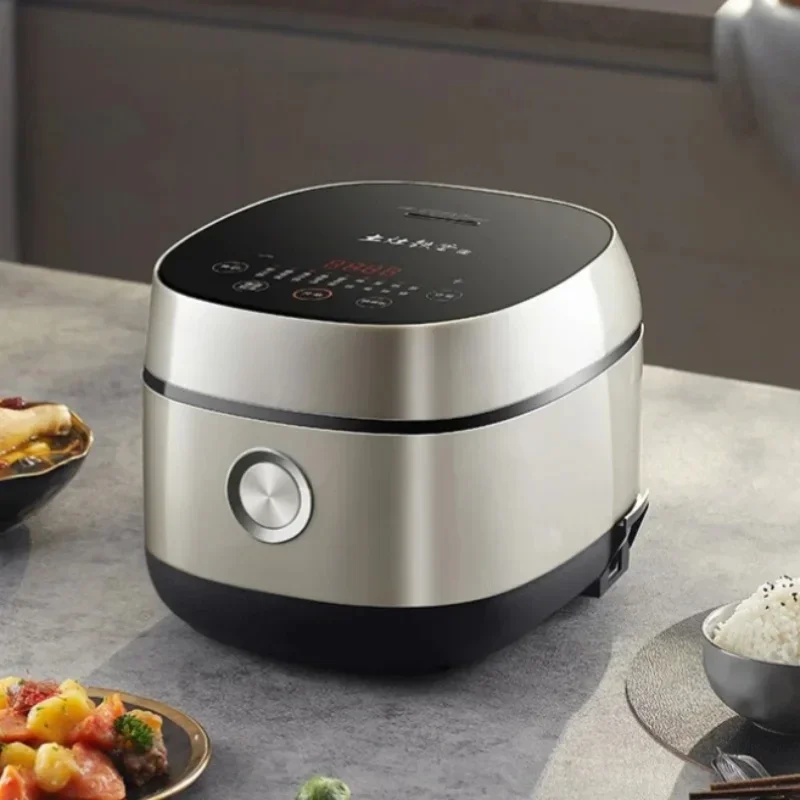 4L IH Rice Cooker with Thickened Inner Pot, Multiple Functions and 1200W Electromagnetic Heating for Home Use 220V