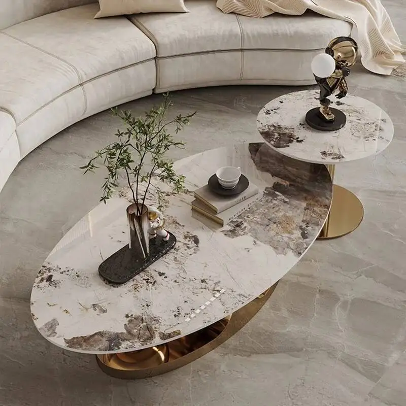 

Table Lamp Italian Luxury Aesthetic Side Minimalist Clear Service Side Table Computer Dinner Mesas Bajas Lounge Suite Furniture
