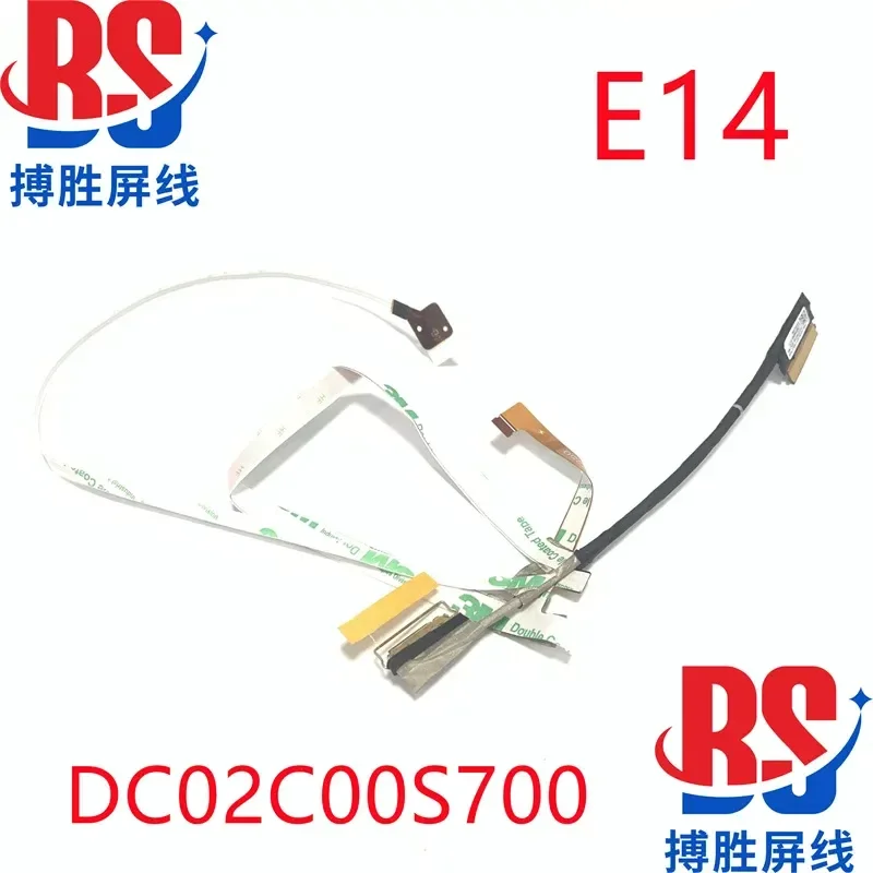 HE430 Screen Cable for Lenovo ThinkPad E14 Gen 3 Gen 4 DC02C00S720 5C11C12521 LCD Display Video Flex Ribbon Replacement Part