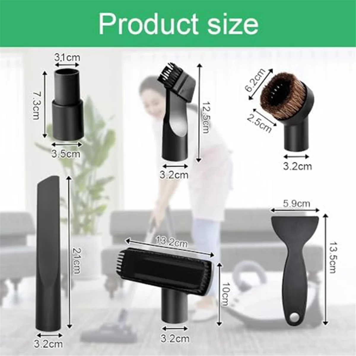 Akcesoria do odkurzaczy 32/35MM Końcówki do odkurzaczy Końcówka do odkurzacza samochodowego Nadaje się do odkurzaczy 32/35MM