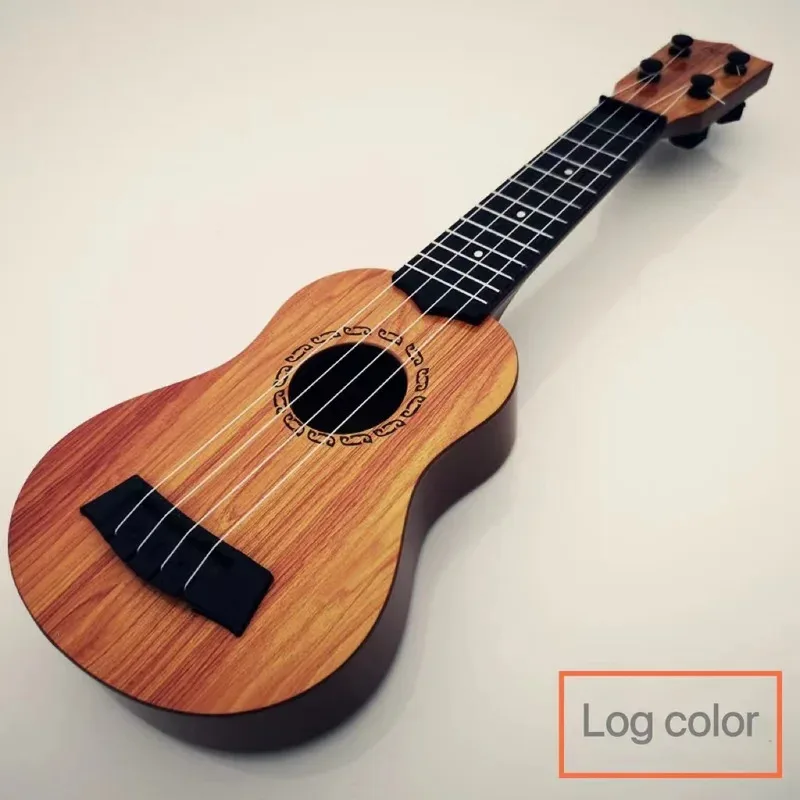 Brinquedo de guitarra infantil de 35/38cm pode ser usado para tocar instrumentos elementares com pás simulando brinquedos musicais Yukrili