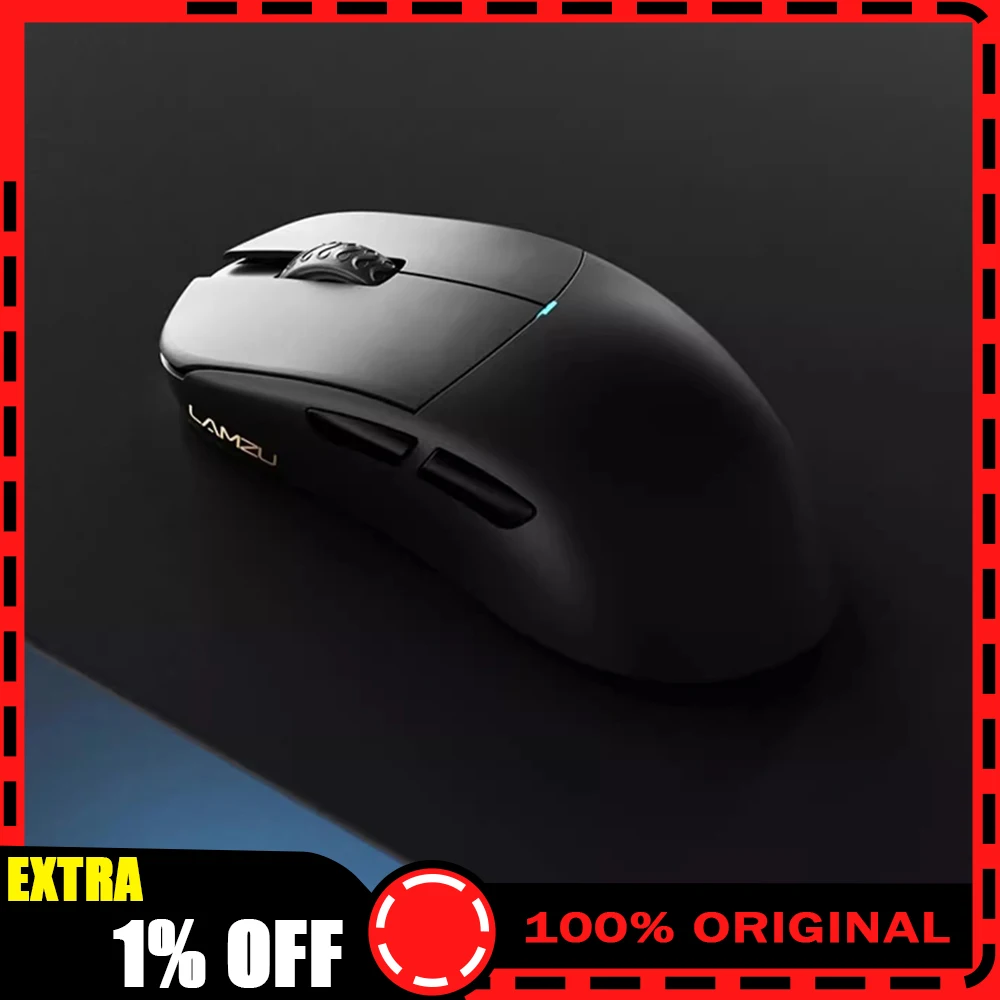 

Беспроводная мышь LAMZU ATLANTIS Mini Pro 3395, сенсор Nordic 52840, игровая мышь 4K 8K FPS, легкие аксессуары для ПК Gmaer, подарки