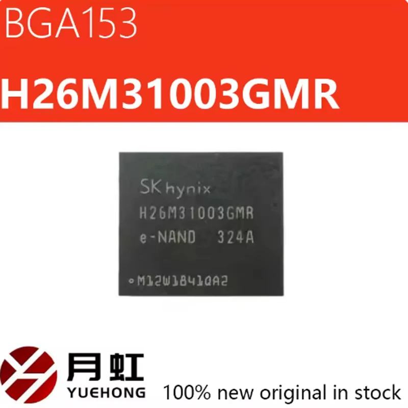 

1pcs 100% test very good product H26M31003GMR bga chip reball with balls IC chips