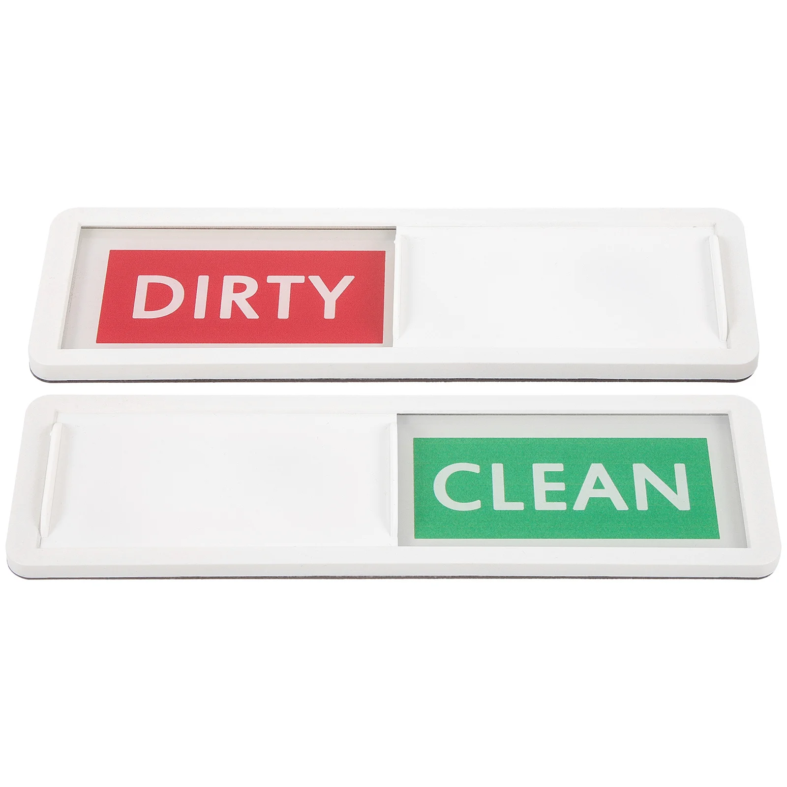2Pcs Clean Dirty Magnet Sign Dishwasher Laundry Washing Machine Kitchen Magnetic Indicator Practical Clean Dirty Magnet