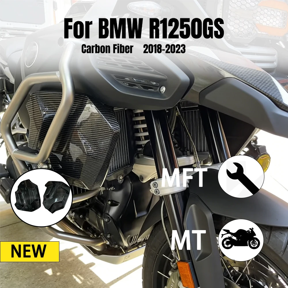 

For BMW R1250GS Adventure R 1250 GS ADV GSA 2018 - 2023 Motorcycle Front Radiator Guard Side Panel Fairing Radiator Frame Cover