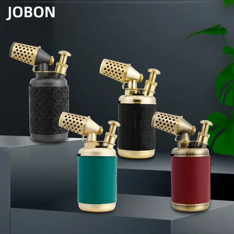 JOBON High-temperature Direct-flush Windproof Inflatable Lighter Cigar Lighter Multifunctional Powerful Gun Kitchen BBQ Tools