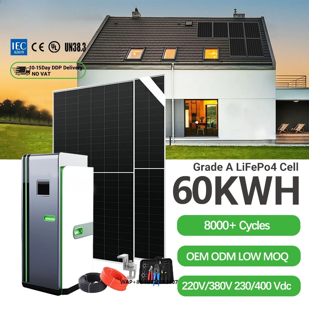 Kit De Paneles Solares 20kw 30kw 50kw Industrial Home Use High Voltage Full Set Solar Power Energy Storage System