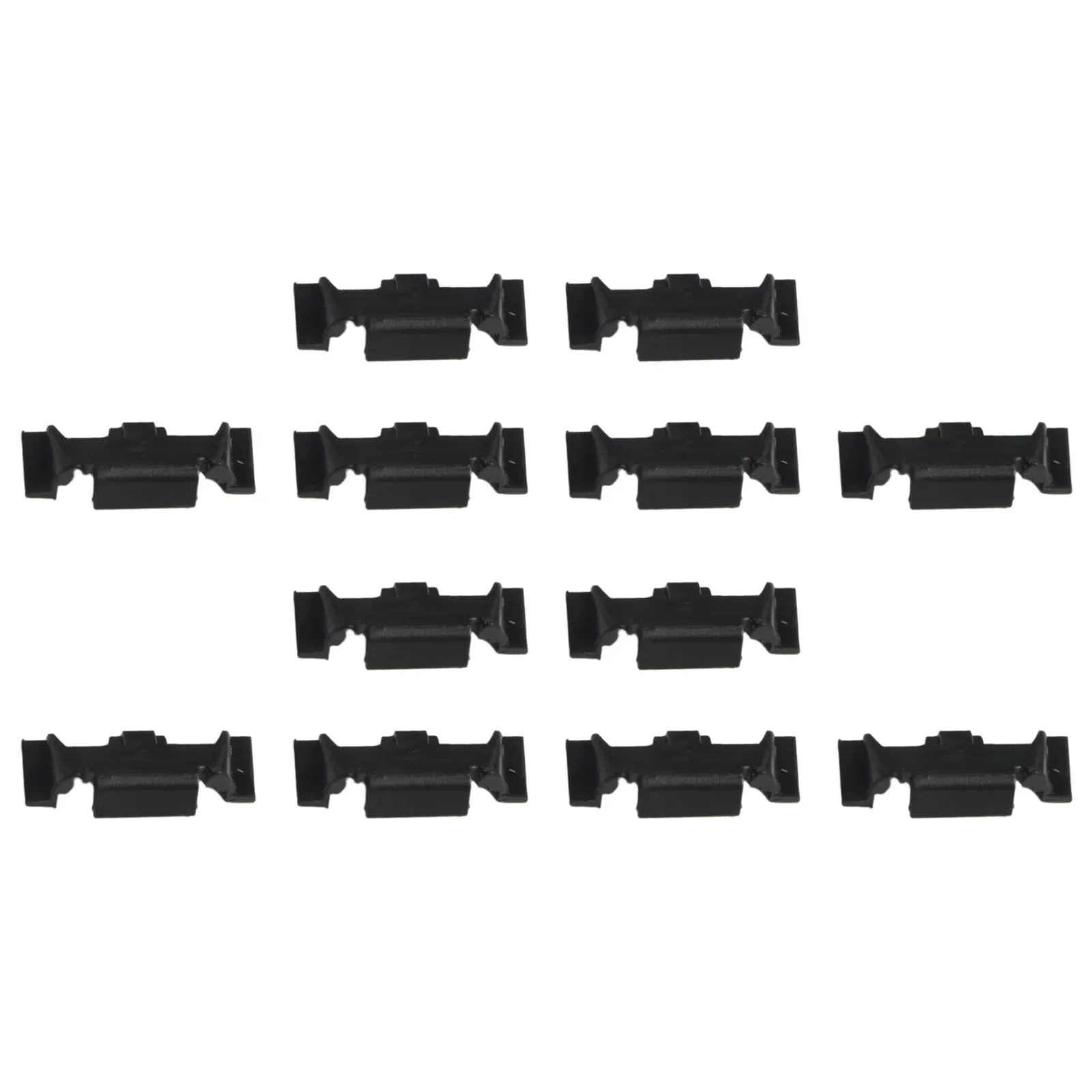 OEM 51132752145 Headlight Trim Clips Auto Parts Replacement Robust Plastic Construction Vehicles Compatibility 12-Piece Set