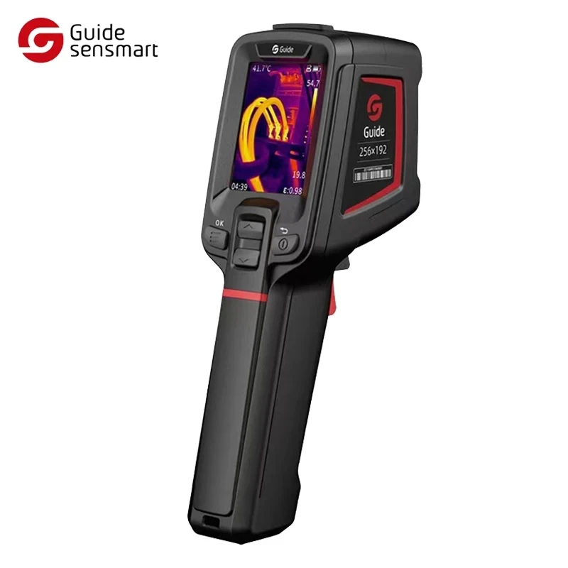 Guide PC230 Handheld Thermal Camera Auto Focus Infrared Thermal Imager 256x192 ThermograpTemperature Leakage Tracking Inspection