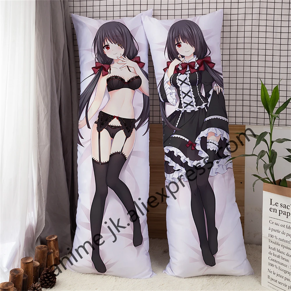 

Anime Dakimakura Date a Live Body Pillow Cover Case Tokisaki Kurumi Cosplay Hugging Pillow