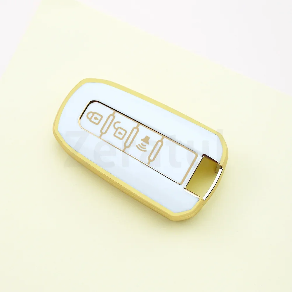 Soft TPU Smart Car Shell Fob Holder For Ssangyong Actyon Kyron Rodius Tivolan Ssangyong Korando C Rexton W Key Case Cover - view 3