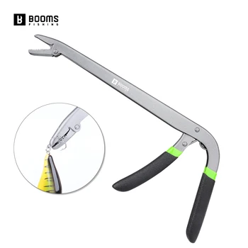 Booms Fishing R01 25cm Long Fish Hook Remover Extractor, Corrosion-Resistant Carbon Steel Dehooker Tool for Saltwater & Freshwater Fishing 1