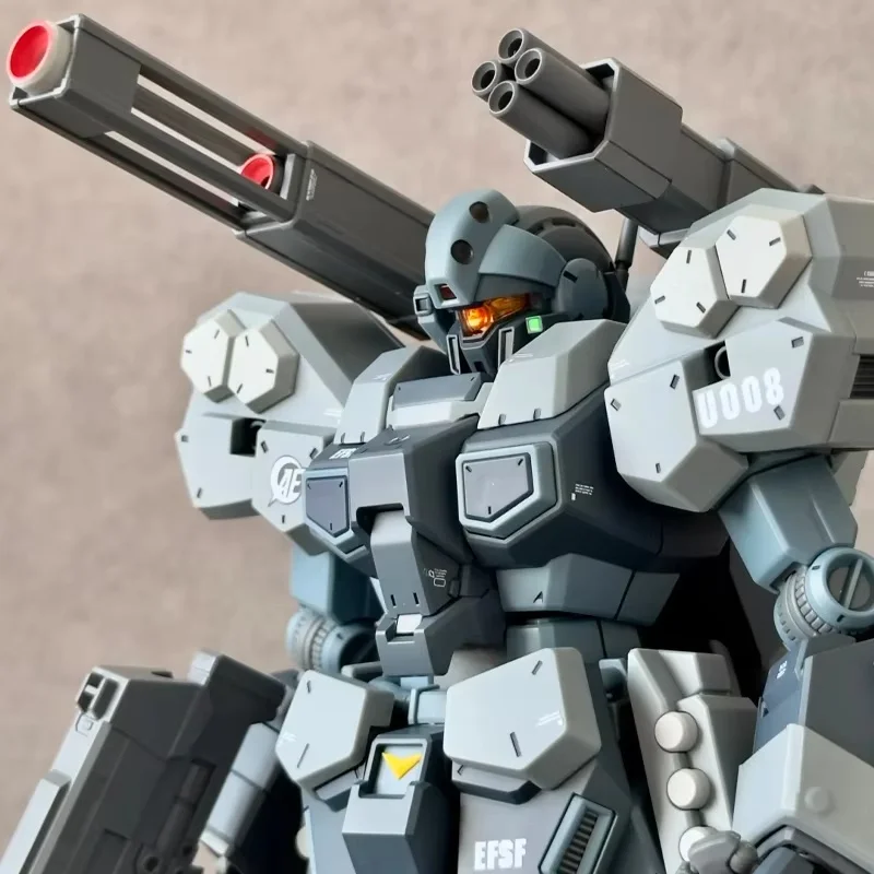 J2 Jesta Cannon HG 1/144 Kit Modello Mech da Assemblare, Action Figure, Giocattolo per Ragazzi, Decorazione da Scrivania, Bambola con Adesivi ad Acqua, da Collezione