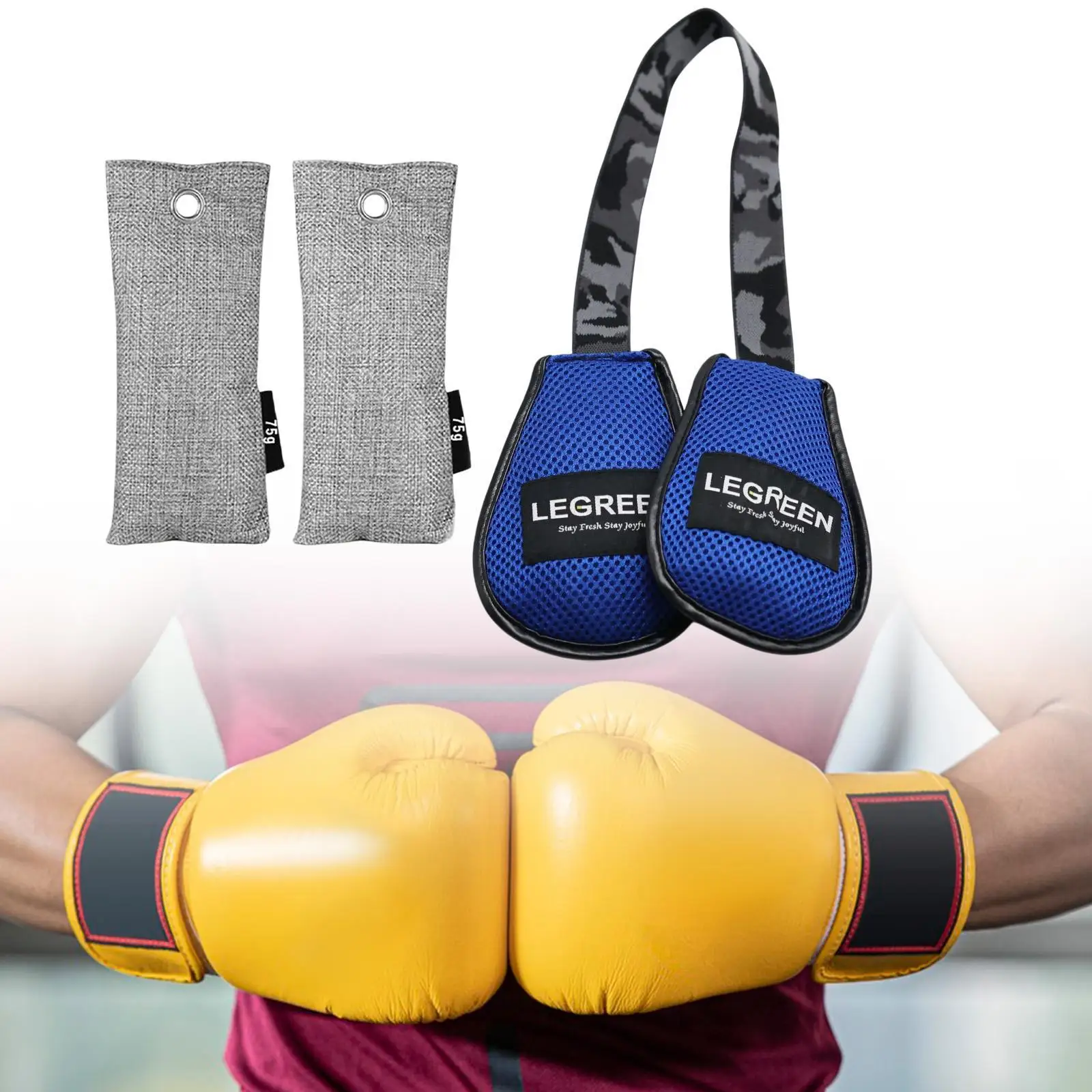 Boxing Gloves Deodorizers Boxing Gloves Cleaning Bag for Shoes Hockey Gloves Kickboxing Bag Gloves Cleaning Workout Equipment