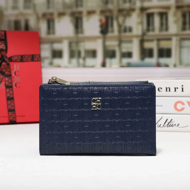 محفظة جديدة فاخرة بسحاب لعام 2025، حامل بطاقات ذو سعة كبيرة متعدد الوظائف مع جيب للعملات المعدنية للسفر