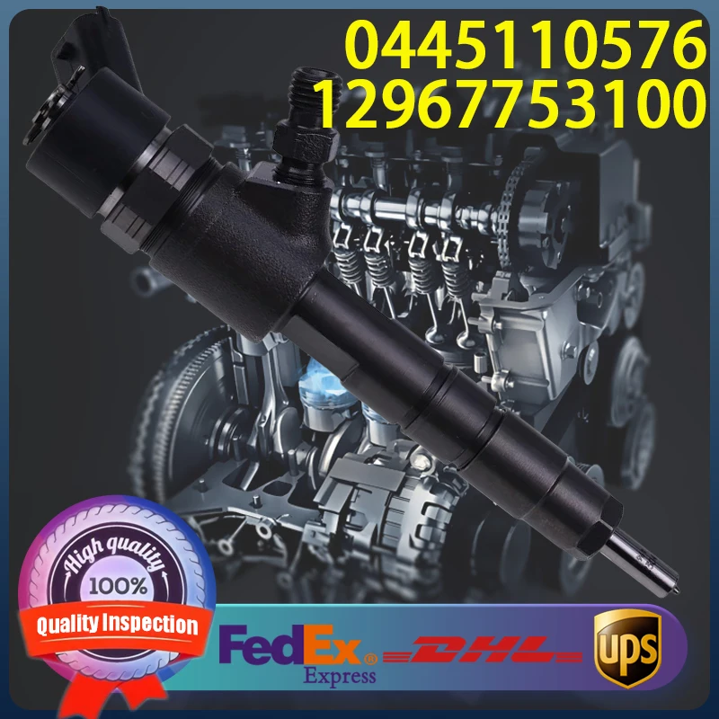 

Common Rail Fuel Injector 0445110576 129677-53100 for Yanmar Engine 4JH110 4JH80