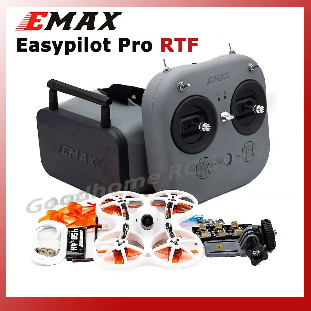 

Emax EZ Pilot Pro RTF Kit FPV Racing Drone Set for Beginners Ready-To-Fly FPV Drone w/ Controller Quadcopter