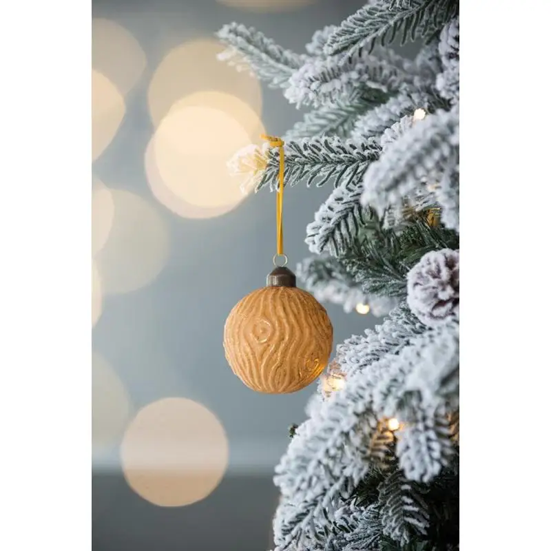 

D3 Christmas Ball Ornaments, Glass Decorative Hanging Ball Christmas Tree Ornaments for Holiday Party Decorations, Set of 12