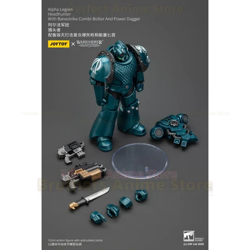 

JOYTOY Warhammer Astart HH Alpha Legion Headhunter Action Figure Collection Gift