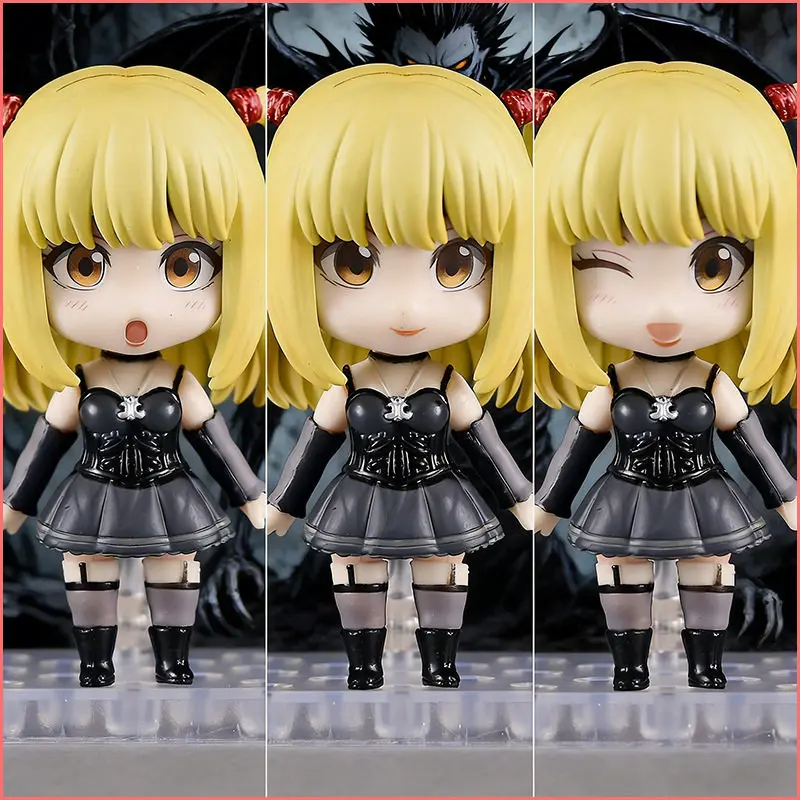 Death Note 10cm Misamisa Action Figure Anime Periphery Q Version 2674# Movable Boxed Model Desktop Ornaments Toys Gifts