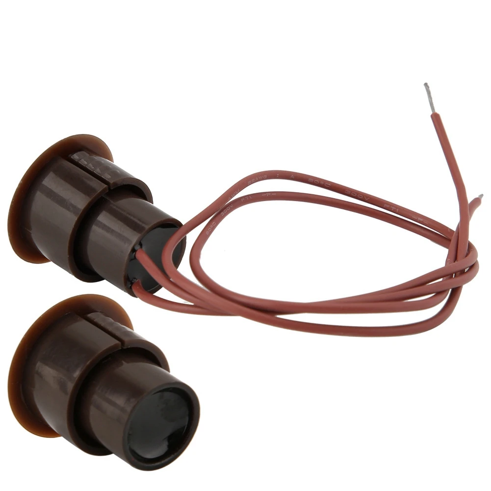 

Window Contact Wired NC Type Magnetic Alarm Door Window Contact Sensor Detector