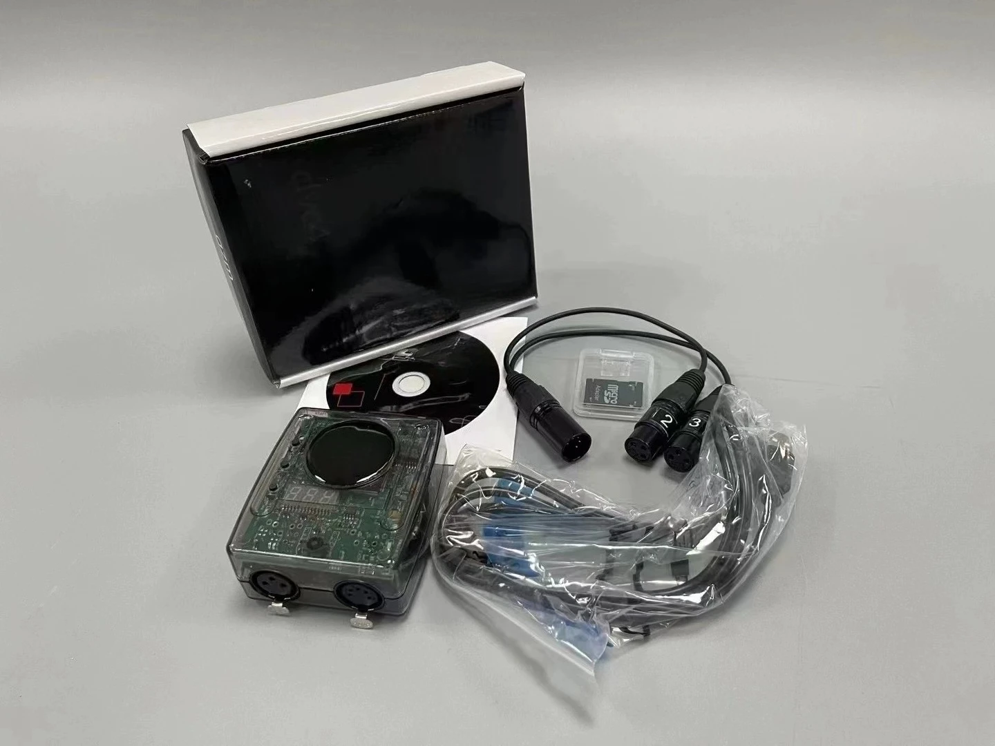 Professional Stage Lighting DMX512 Interface Adapter DVC4‑GZM USB Hardware Controller Compatible With Windows PC