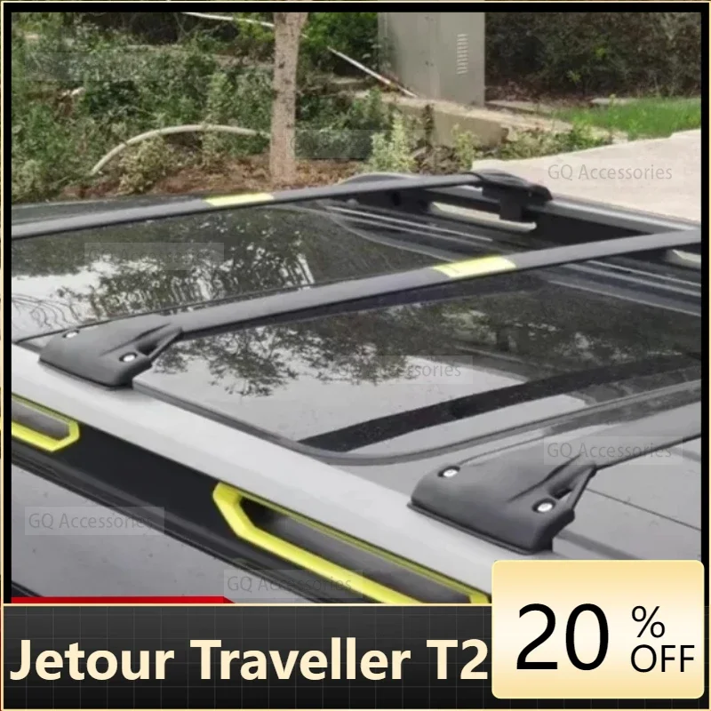 

Fit for cherry Jetour Traveller T2 Car Aluminum Roof Rack Crossbar Modified Roof Rack