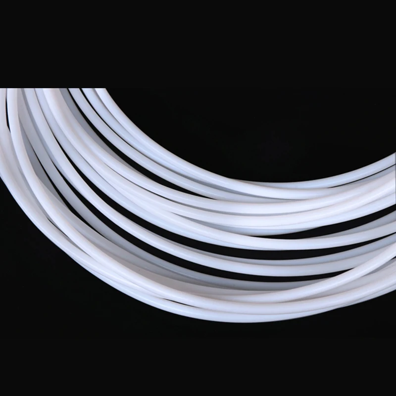 1Meter PTFE Heat Shrink Transparent 260Deg Heat Shrinkable Tubing Flame-Retardant Heat Shrink Tubing with 4:1 Shrinkage Ratio