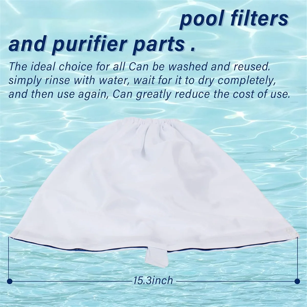 

A77I очиститель бассейна, замена мешка для фильтр-мешка для продуктов 8114, сменный мешок для фильтра с мелкой сеткой